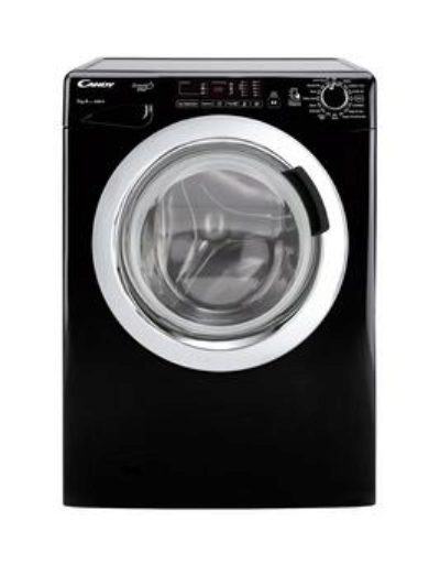 Candy Gvs149Dc3B Grand'O Vita Smart Touch 9Kg Load, 1400 Spin Washing Machine - Black